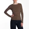 Alexa Long Sleeve Tee - Crocodile