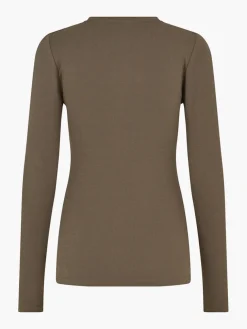 Alexa Long Sleeve Tee - Crocodile