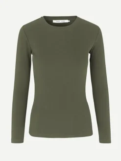 Alexa Long Sleeve Tee - Deep Depths