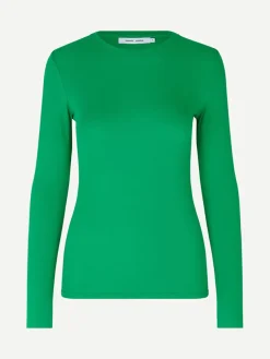 Alexa Long Sleeve Tee - Fern Green