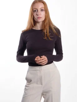 Alexa Long Sleeve Tee - Mole