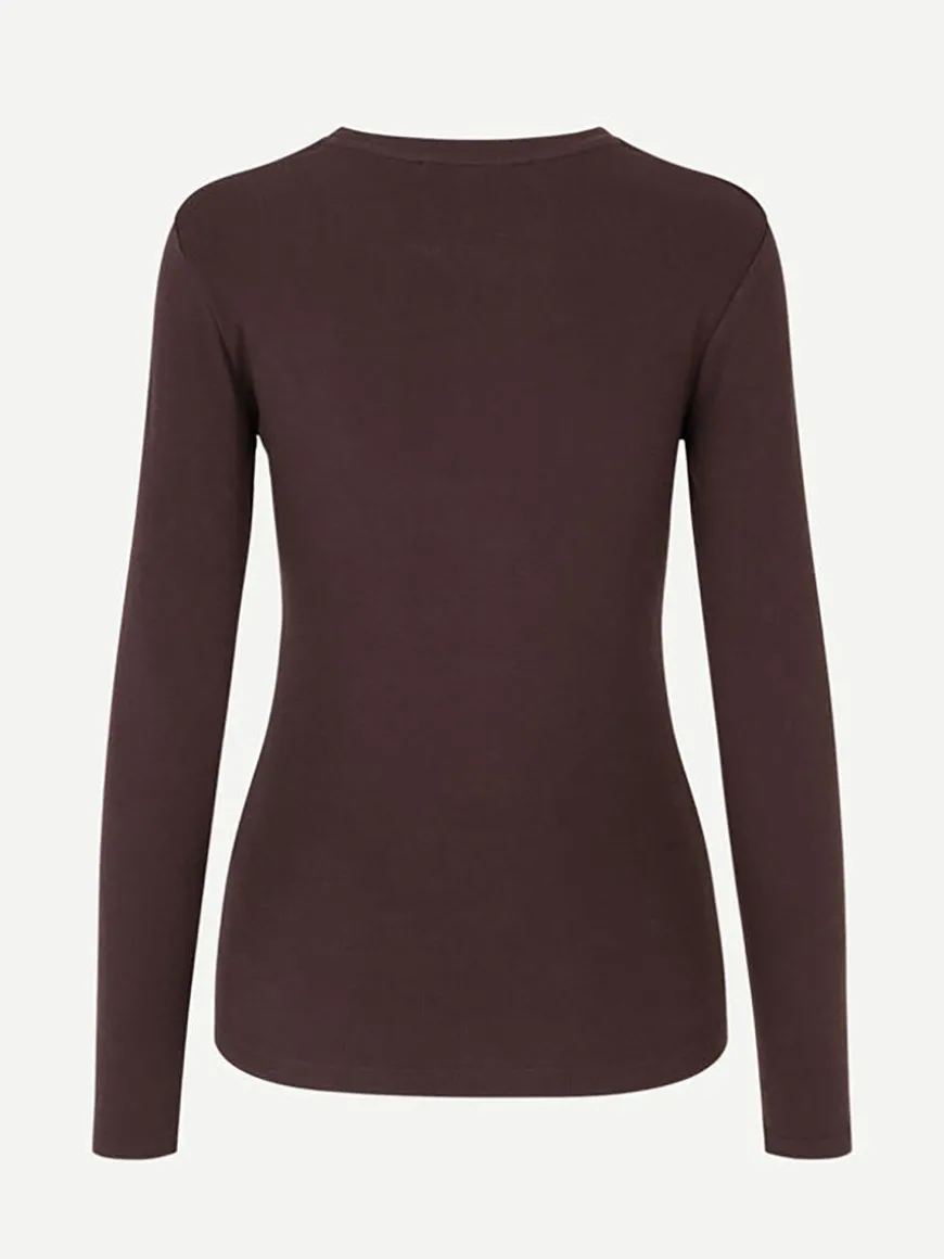 Alexa Long Sleeve Tee - Mole