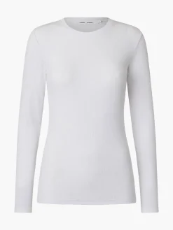 Alexa Long Sleeve Tee - White