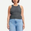 Alexo Tank - Dark Grey Melange
