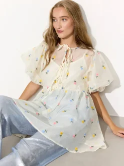 Amara Dress - Cream