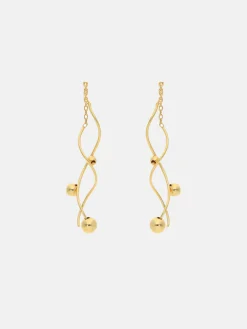Angelina Earrings - Small Gold