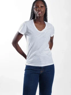 Any2 Scoop Neck T-shirt - White