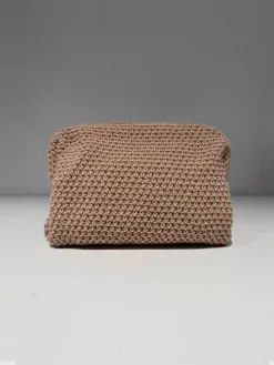 Ava Toiletry Bag - Dark Nude