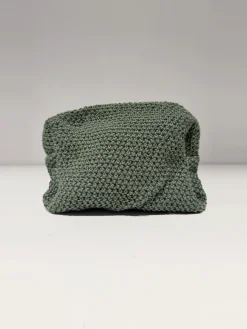Ava Toiletry Bag - Melange Green