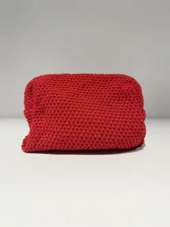 Ava Toiletry Bag - Red