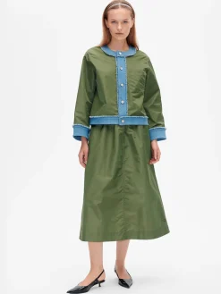 Babette Jacket - Spring Moss