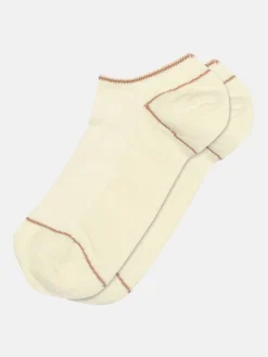 Beth Trainer Socks - Cream