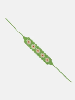Bohemian New Headband - Green Sunflower