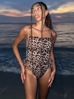 Bondi Swimsuit - Leopard