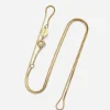 Box Chain Necklace - 42cm - Gold