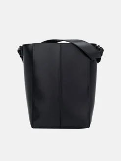 Casset Soft Structure Bucket Bag - Black
