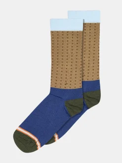Celia Socks - True Blue