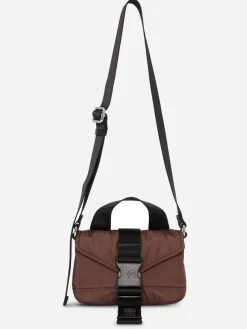 Chocolate Fondant Tech Mini Satchel Bag