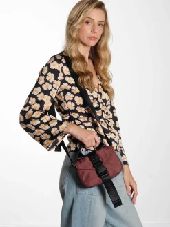 Chocolate Fondant Tech Mini Satchel Bag