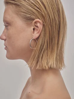 Classic Silver Hoops - No.12101
