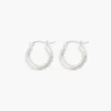 Classic Silver Small Hoops - No.12100