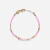 Clemence Bracelet - Hot Pink