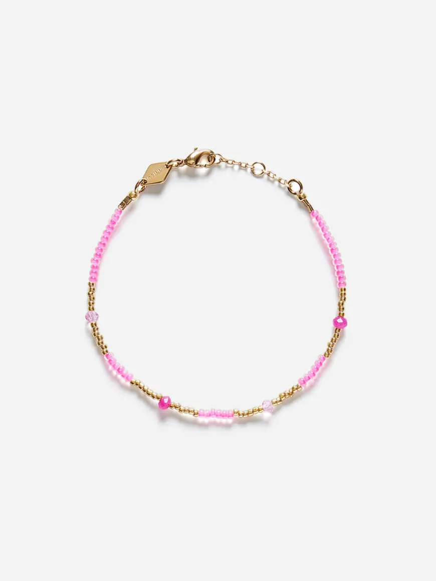 Clemence Bracelet - Hot Pink