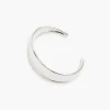 Contour Bangle - Silver