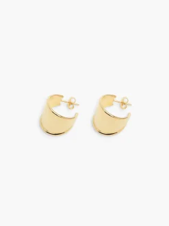 Contour Hoops - Gold