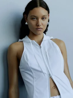 Contour Hoops - Silver