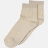 Darya Short Ankle Socks - Ecru