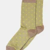 Donna Ankle Socks - Celery Green