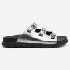 Ellen Metallic Sliders