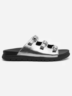 Ellen Metallic Sliders