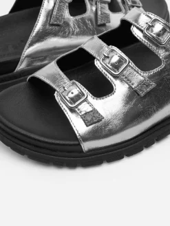 Ellen Metallic Sliders