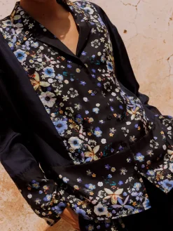Faiza Silk Top
