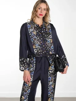 Faiza Silk Top