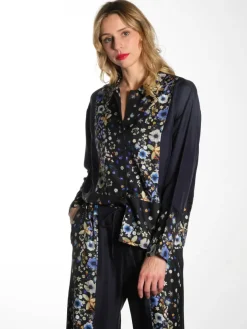 Faiza Silk Top