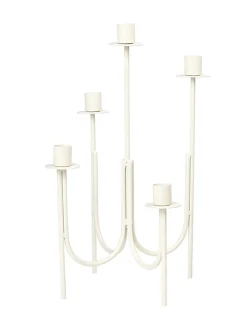 Farri Candle Holder - Light Warm Grey