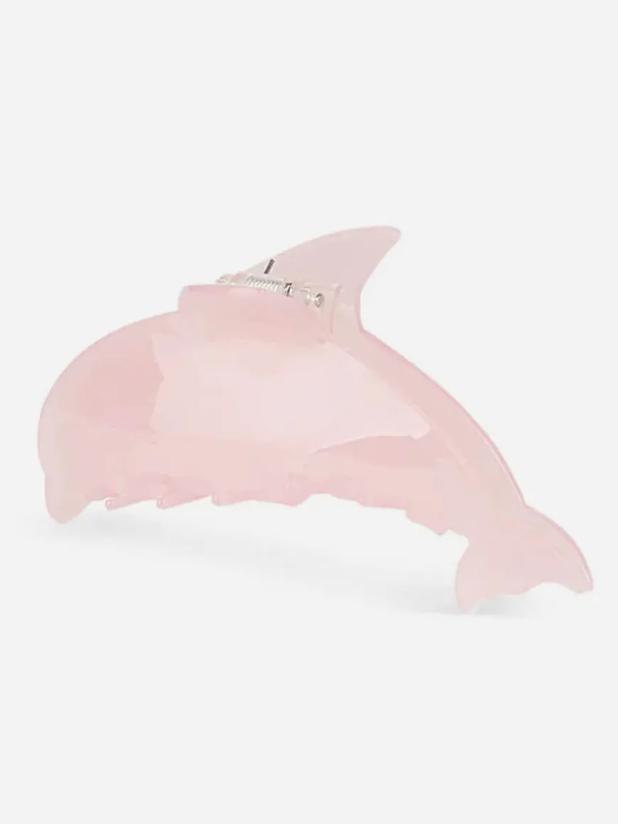 Flipper Pearly Big Hairgrip - Love