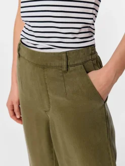 Frame Lisa Wide Pants - Capulet Olive