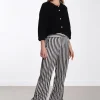 Gabin - Striped Viscose - Fluid Stripes