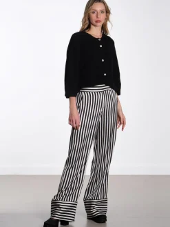 Gabin - Striped Viscose - Fluid Stripes