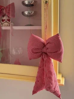 Gingham Bow Decoration