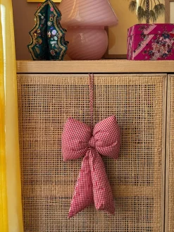 Gingham Bow Decoration