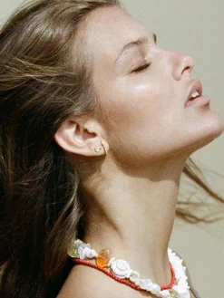 Golden Rope Earring
