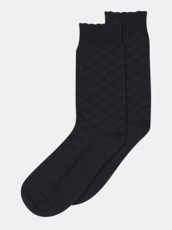 Grace Ankle Socks - Black