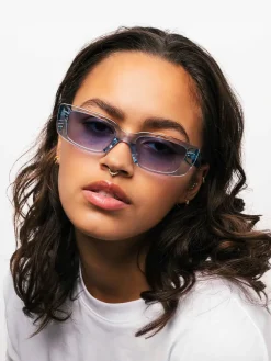 Grace Sunglasses - Blue Crystal
