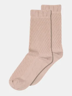 Greta Ankle Socks - Rose Dust