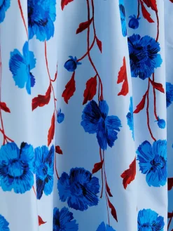 Hamille Dress - Blue Floral